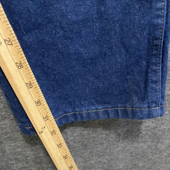 Wrangler Jeans‎ Mens 34x32 Blue Cowboy Cut Slim Denim Retro Western Rodeo 936PWD - Picture 5 of 9